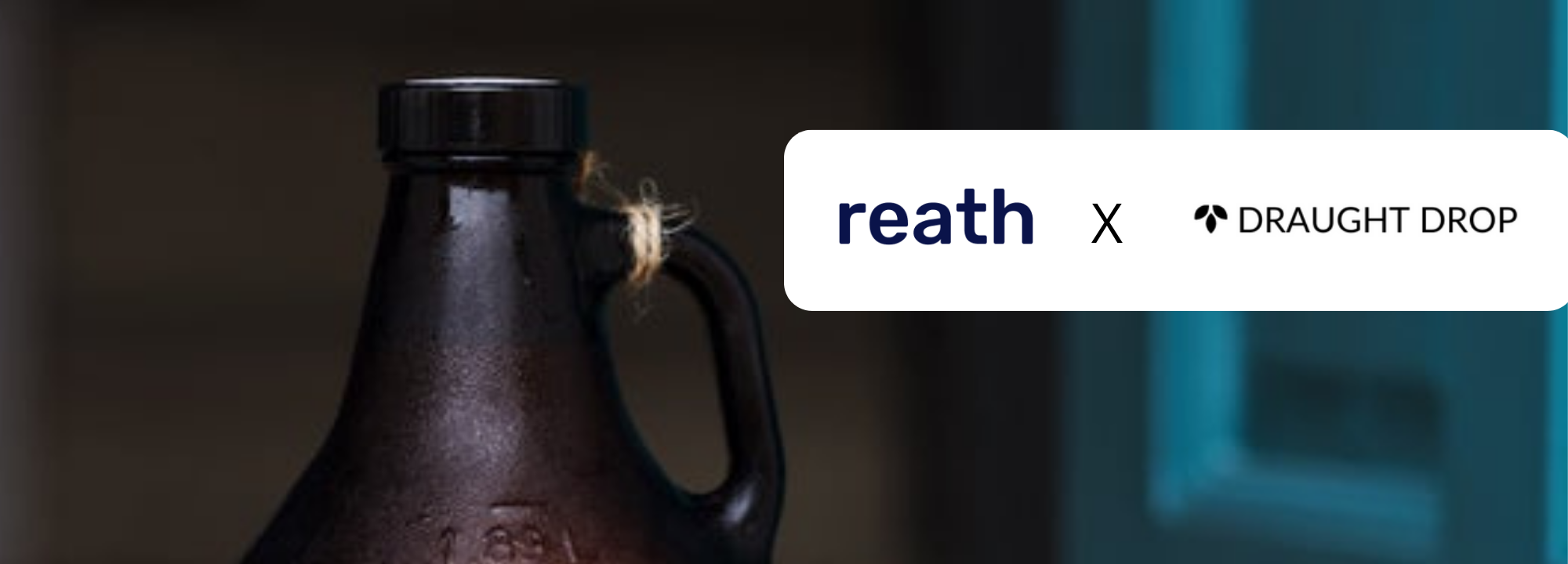 Reath and Draught Drop reusable beer growler case study